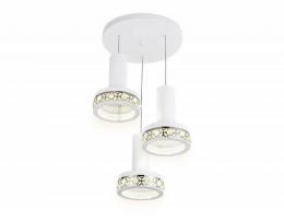 Подвесная светодиодная люстра Ambrella light Ice  - 2